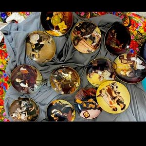 Norman Rockwell collectible plates